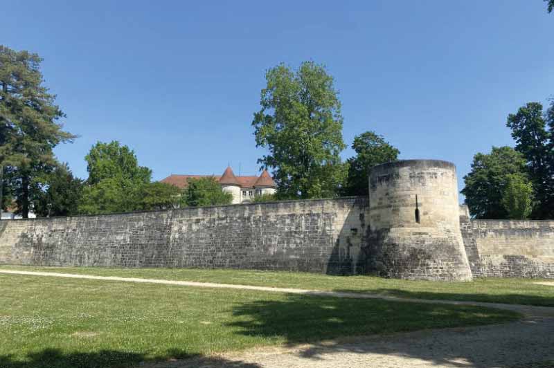 remparts du chateau de saint-dizier