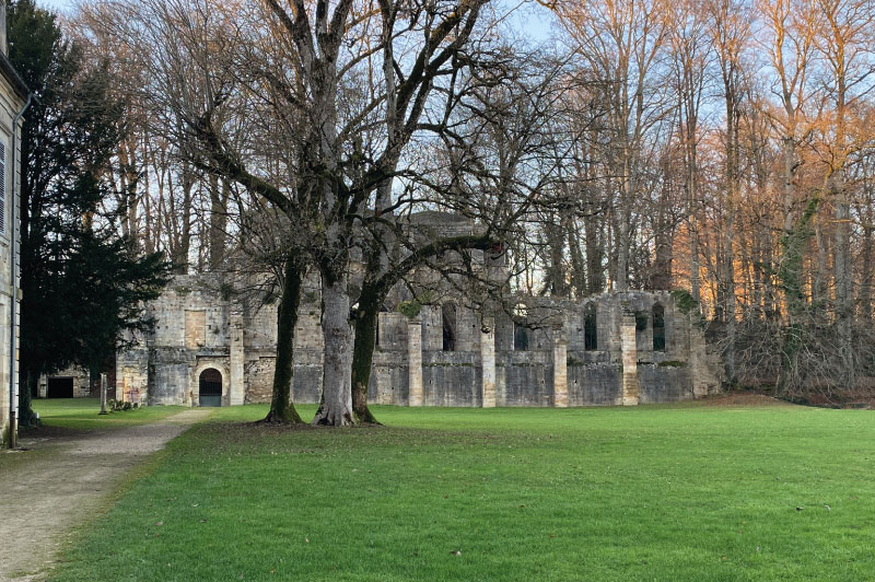 l'abbaye de tois fontaines près de saint-dizier