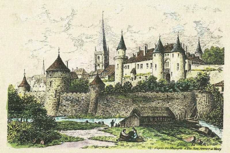 le chateau de Saint-Dizier