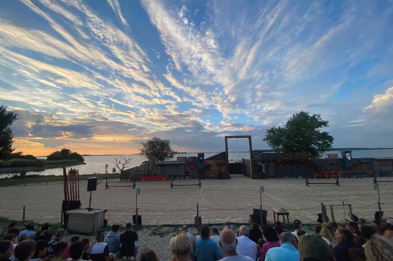 Les légendes du der – spectacle médiéval au bord du lac